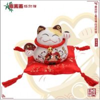 日式9寸亿万両陶瓷招福招财猫存钱罐YWL-7024