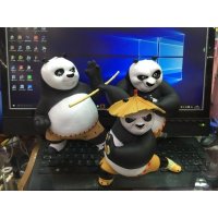 功夫熊猫2阿宝萌公仔梦工厂电影手办模型摆件玩具存钱储蓄罐礼物