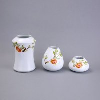 中式高档陶瓷装饰花瓶摆件 创意花卉图案花瓶花器 时尚家居陶瓷饰品工艺品摆件BT-1-1