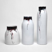 创意家居饰品高温陶瓷工艺品花瓶摆件23-A/B/C