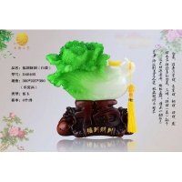 集美精品特色精致精品工艺品（白菜、百财）摆件福到财到
