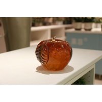 西式琉璃金苹果摆件保平安家客厅乔迁礼品商铺招财摆件家居装饰摆件