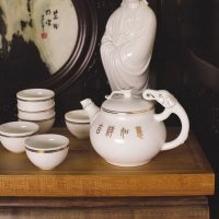 922（吉祥如意）陶瓷茶壶套装