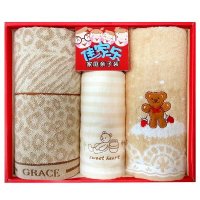 洁丽雅毛巾礼盒 亲子系列（2）