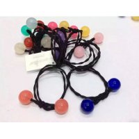 可爱少女果冻珠子皮筋