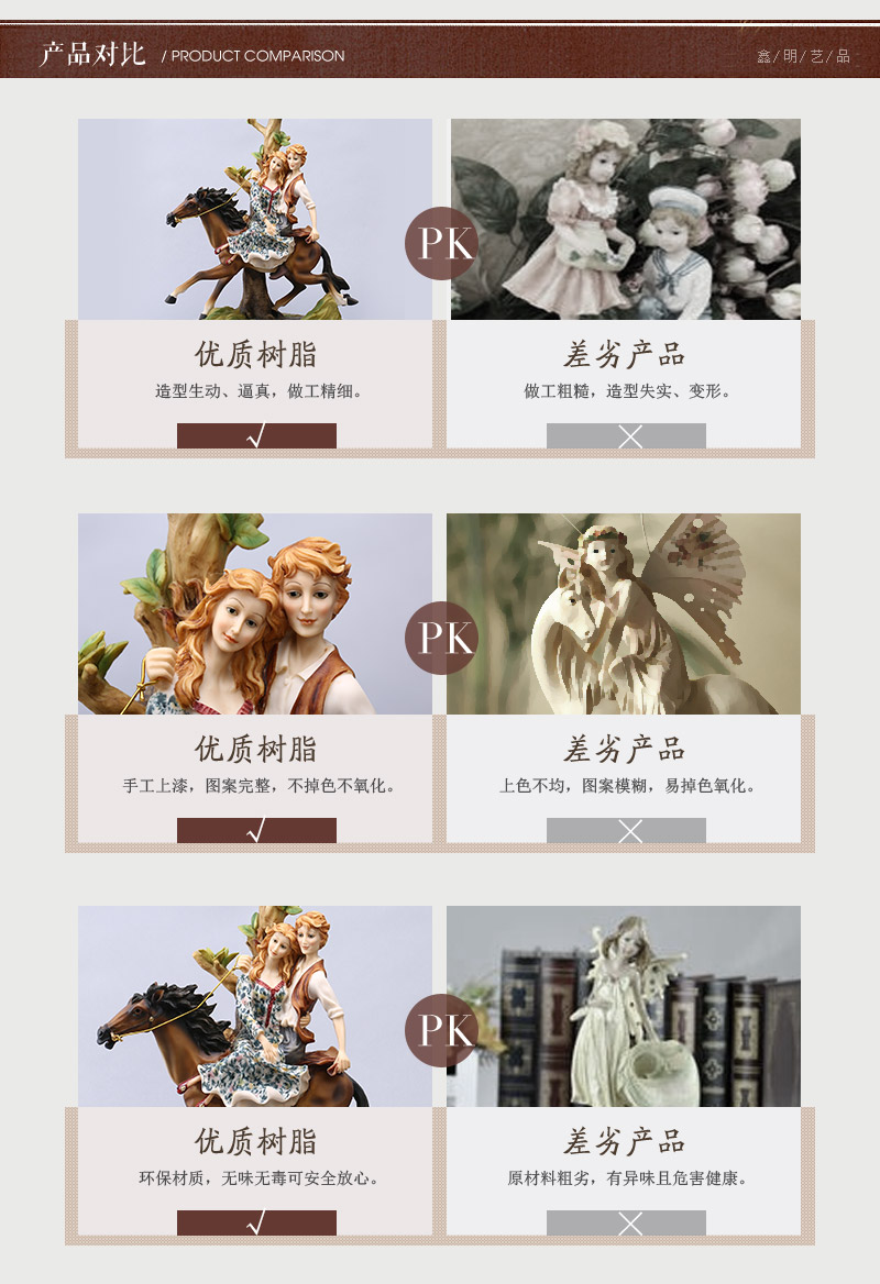 欧式简约天真童趣清洁女孩脂摆件 可水洗不掉色装饰摆件 家居装饰摆设工艺品 28266