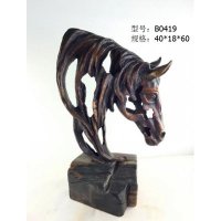 西式现代铜制抽象站立动物造型摆件家居装饰摆件抽象摆件