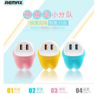 伊娃系列 2.4A手机充电器2A多口充电头苹果三星小米通用双U充电插头