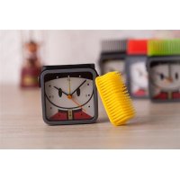 创意儿童卡通闹钟 美国大兵儿童卡通迷你小闹钟 迷你方形闹钟批发