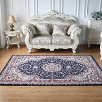 茶几地毯客厅简约现代卧室地毯北欧床边地毯沙发纯色地毯蒙古元素地毯
