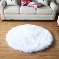 茶几地毯客厅简约现代卧室地毯北欧床边地毯沙发纯色地毯羊毛绒地毯