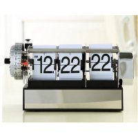 鑫顶泰 动感翻页钟 创意翻页闹钟 欧式客厅创意钟表 座钟