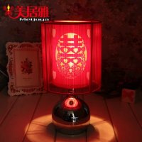 厂家供应批发中式现代婚庆用品喜庆用品结婚用品结婚喜庆礼品台灯