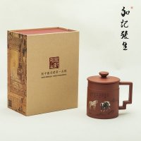 1312 珐琅彩郎世宁马专利紫砂杯