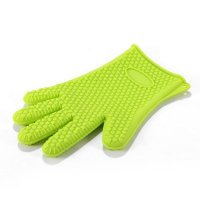 简约凸面硅胶手套厨房微波炉隔热防滑手套DD007