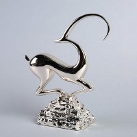 欧式抽象小鹿树脂工艺品摆件 高档艺术摆件 家居摆设创意办公室软装饰品 ST484