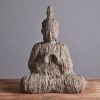 LOHAS中式东南亚风格树脂工艺品摆件家居装饰品摆设商务礼品商务玄关佛摆件66633