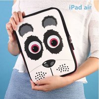 可爱卡通动物防震防水支架内胆包iPad air款