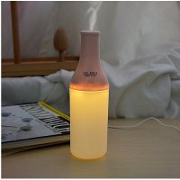 创意简约usb静音加湿器香薰机-粉色