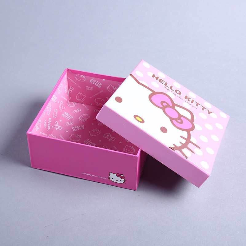 新款HRLLO KITTY造型正方三件套 糖果月饼盒礼品盒礼物盒 定制批发 TQ30483