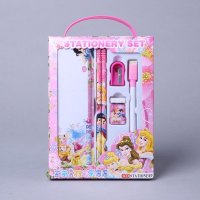 可爱卡通创意冰雪公主学习用品文具套装 QX14