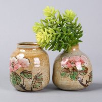 中式高温陶瓷花瓶 高档插花花瓶  家居装饰工艺品陶瓷花瓶摆件YMTC12