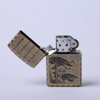 ZORRO 创意个性雕刻迎客松造型简约时尚打火机 MLYJ54