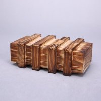 三开 木制孔明锁系列 传统益智玩具 成人休闲儿童益智玩具 AOE025