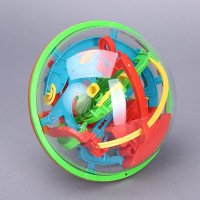 100关迷宫球玩具智力球益智早教创意益智玩具 成人休闲儿童益智玩具 AOE56