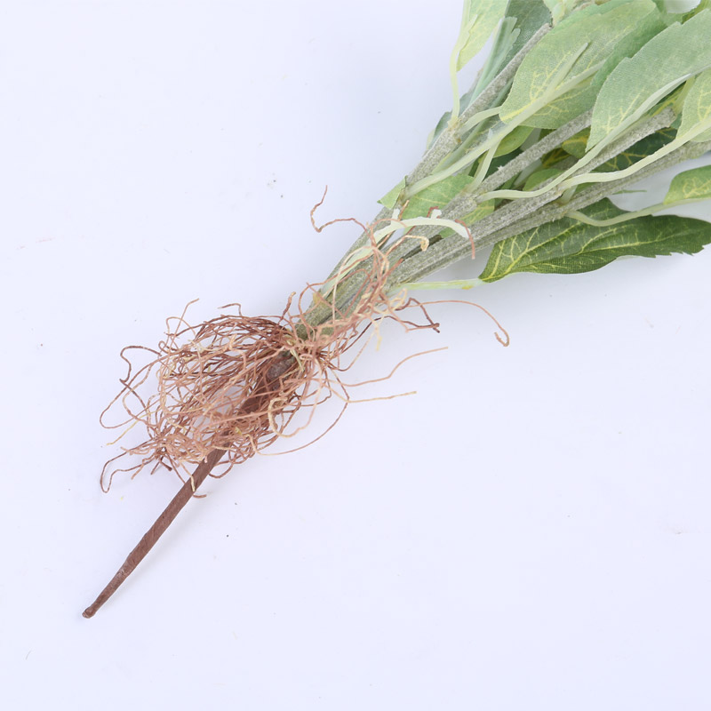 仿真花 白花短鼠尾草装饰花 样板房办公室家居客厅茶几摆放装饰花 NF195