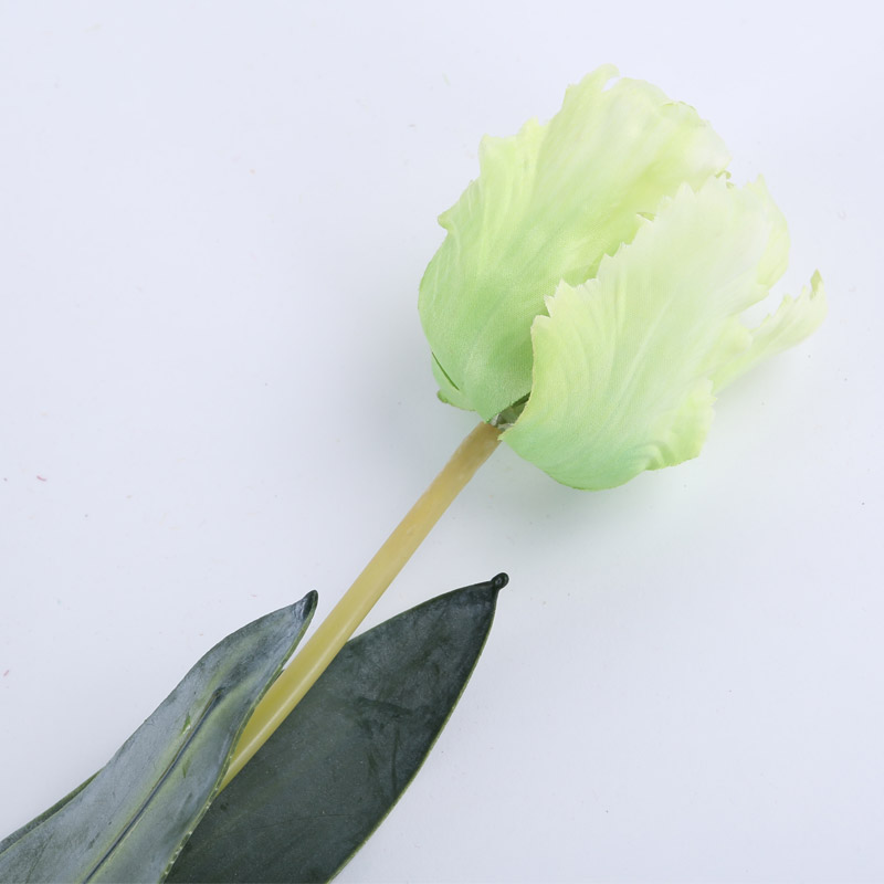 仿真花 齿边郁金香装饰花 样板房办公室家居客厅茶几摆放装饰花 NF314