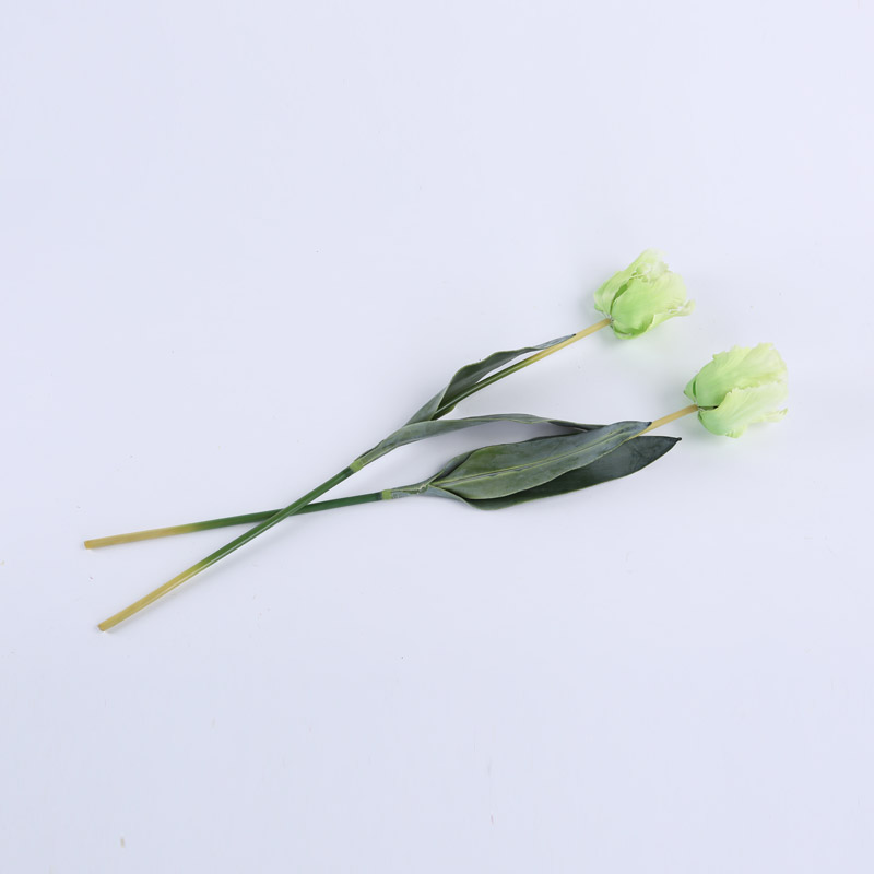 仿真花 齿边郁金香装饰花 样板房办公室家居客厅茶几摆放装饰花 NF312