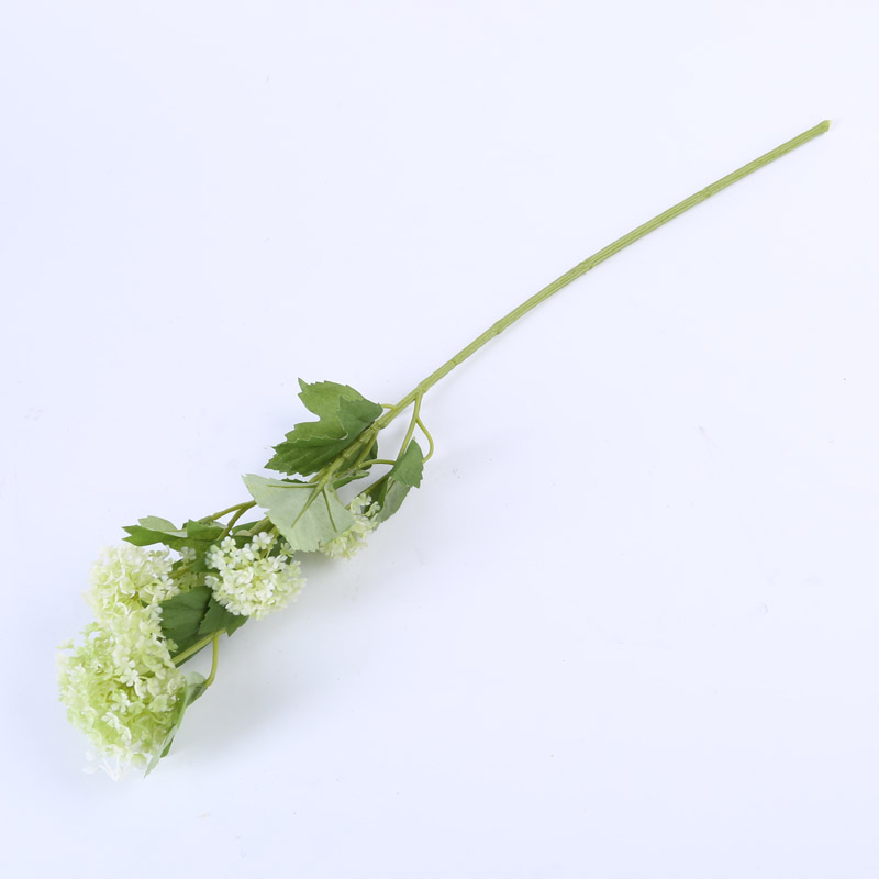 仿真花 5头胶雪球装饰花 样板房办公室家居客厅茶几摆放装饰花 NF083