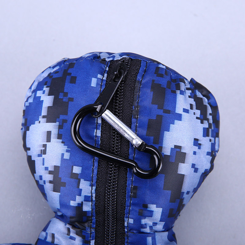 小熊收藏式环保袋 时尚创意花纹便携环保袋可爱公仔包包 GY185