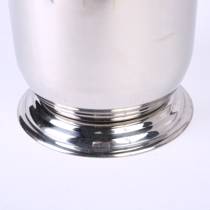 牛角日式冰桶 银色香槟桶冰桶餐吧台厅摆件装饰品冰酒桶 ZS085