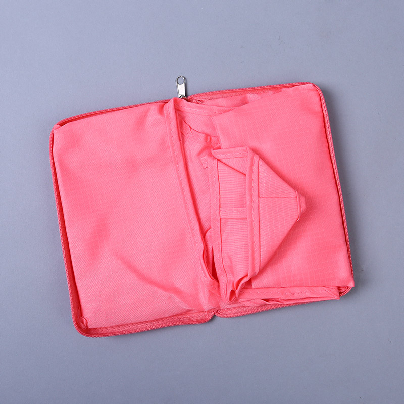 折叠收藏式环保袋 时尚简约纯色长方形便携背心环保袋 GY933