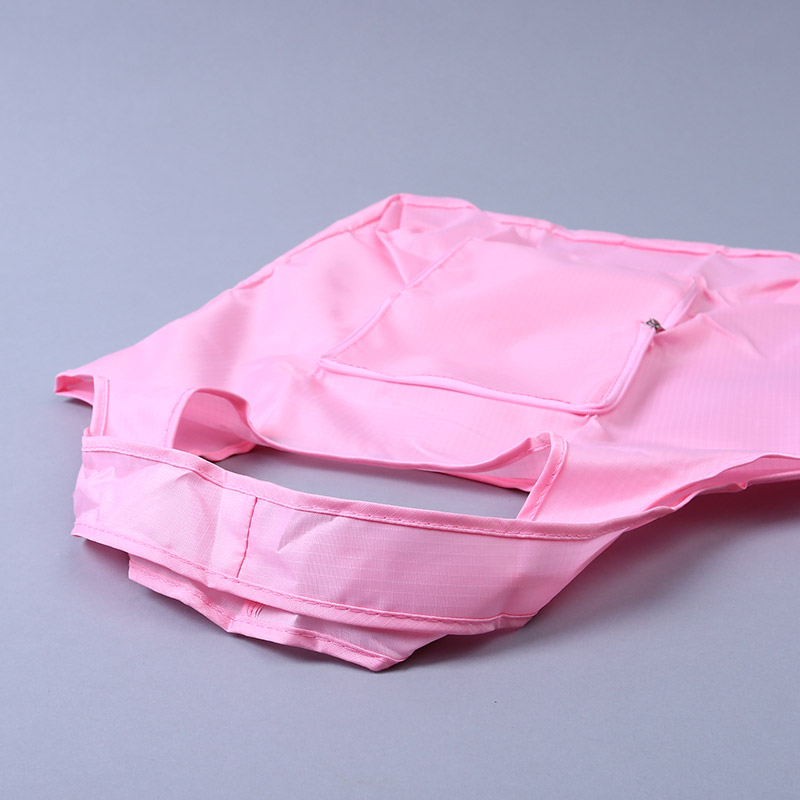 折叠收藏式环保袋 时尚简约纯色长方形便携背心环保袋 GY945