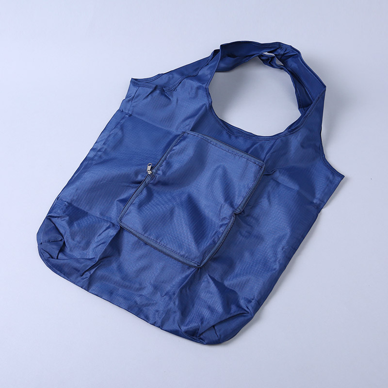 折叠收藏式环保袋 时尚简约纯色长方形便携背心环保袋 GY974