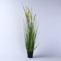 仿真花草拍摄道具装饰仿真植物盆栽 仿真狗尾巴草植物装饰JLW16