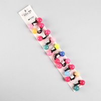 创意时尚儿童发饰 可爱小公主发绳 可爱糖果色小球装饰发圈发绳 CA3P006.25