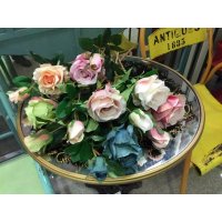 仿真玫瑰仿真花帝星玫仿真植物客厅餐厅装饰
