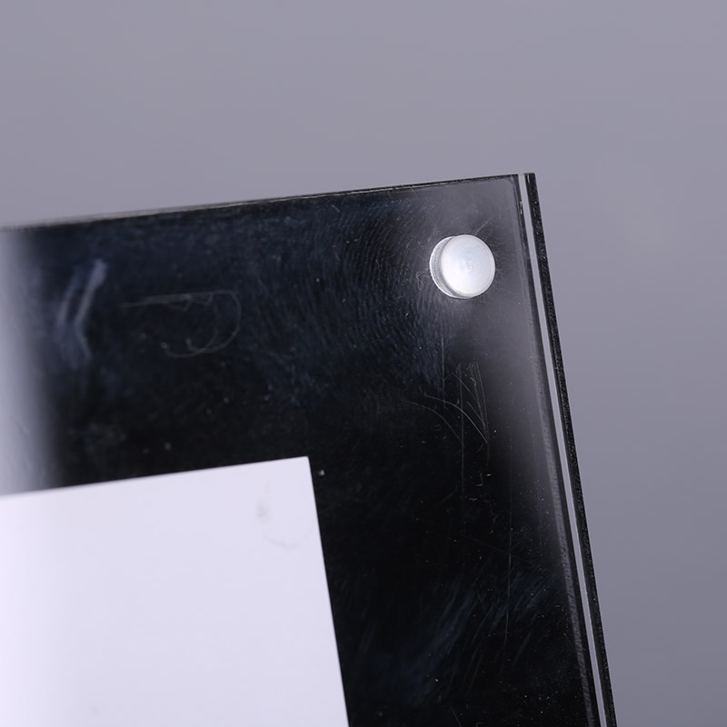 简约黑色长方形亚克力相框相架S9015-4R5