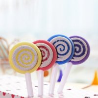 热销 创意时尚搓脚板去死皮工具 卡通棒棒糖糖果去角质老茧磨脚石