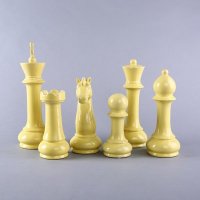 简约创意装饰国际象棋主题摆件六件套 黄色国际象棋家居摆设装饰品摆件 SS067