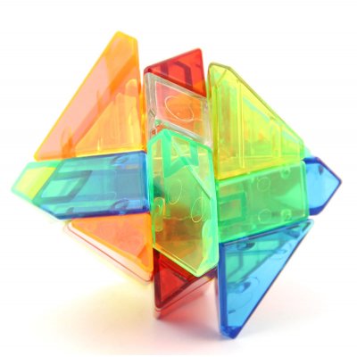 三阶异形透明鬼魔 魔方Ghost Cube透明鬼魔方 益智科教玩具