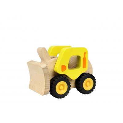 贝思德 木质工程车玩具