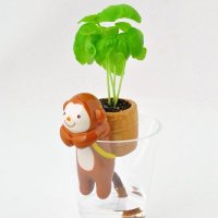田园创意可爱卡通园艺师绿色迷你盆栽 款式联系商家