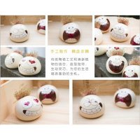 田园创意陶瓷植物萌逗秀装饰摆件 款式联系商家