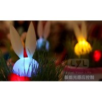 时尚创意月光兔种植小夜灯桌面装饰