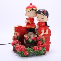 结婚礼品甜姬甜蜜摆件时尚创意家居用品送礼结婚礼物  9514